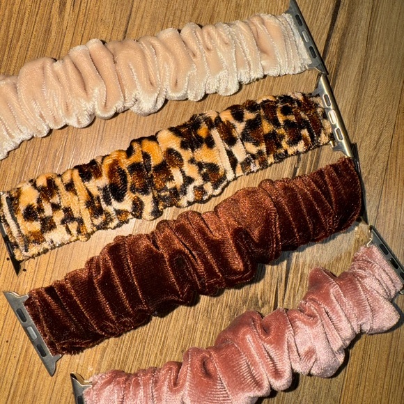 Apple Watch band scrunchies - Picture 2 of 5